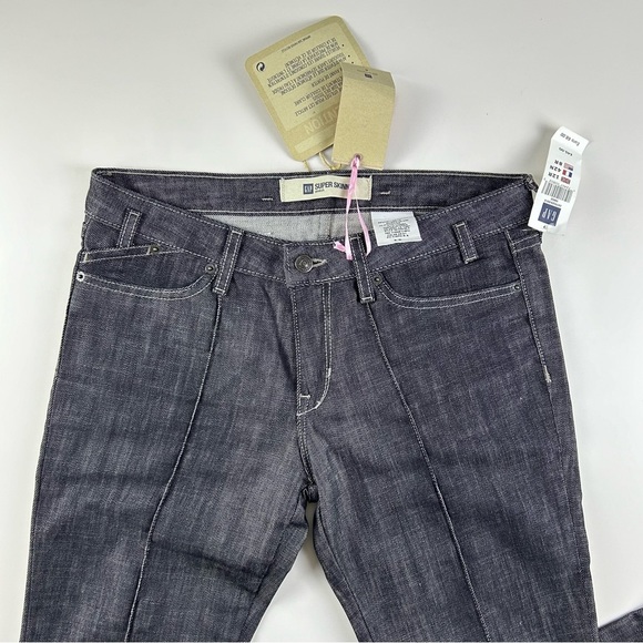 GAP Women’s Super Skinny Jeans Size 8R Color Black‎ - Picture 5 of 16